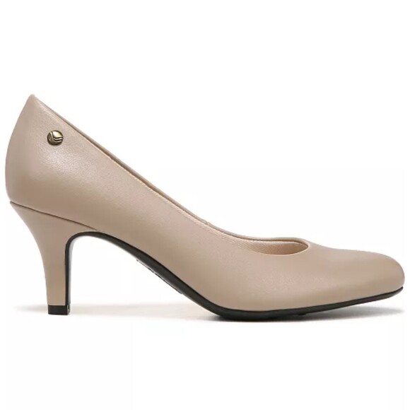LIFESTRIDE Parigi Dress Pumps Taupe Beige Classic Old Money Norm SZ 12:NWT/Box - Picture 7 of 16